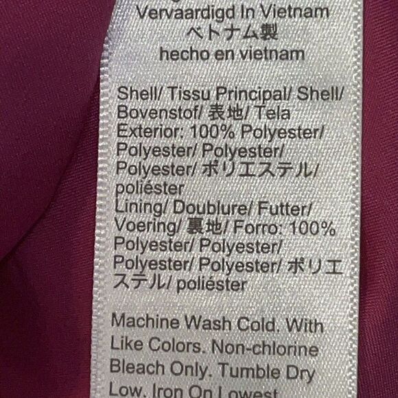 J. Crew Scallop Trim Blouse Women’s Sz 6 Adjustable Tank Hot Pink BarbieCore - Picture 5 of 9